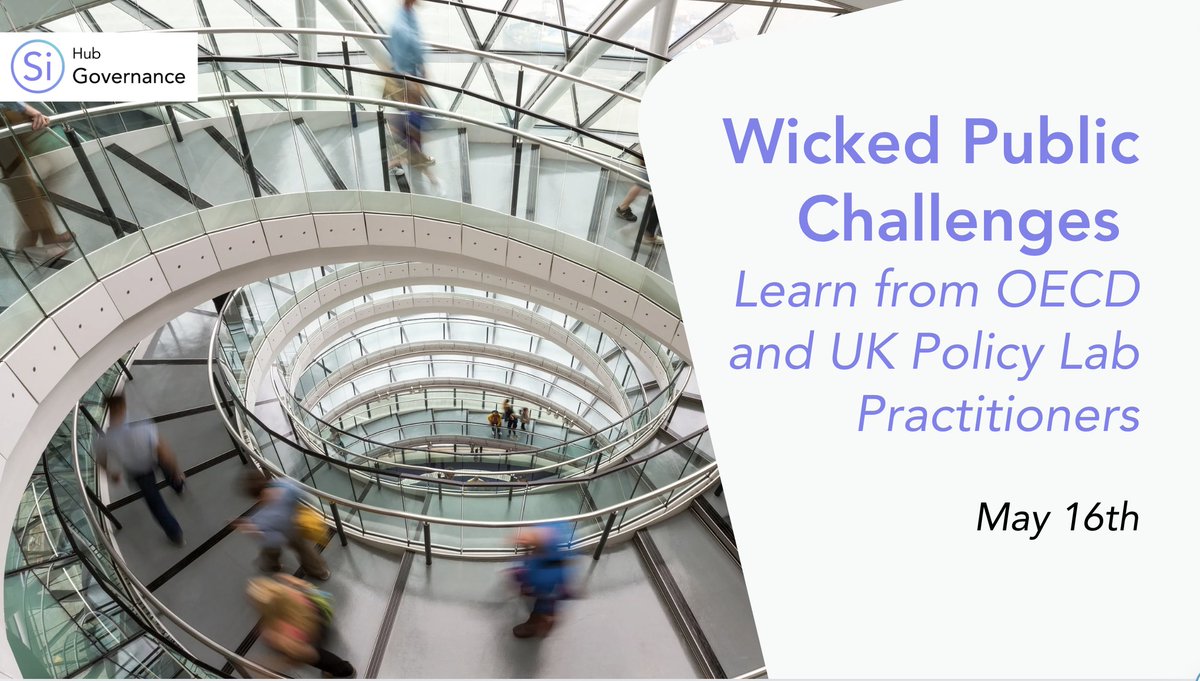 If you are interested in what systems innovation looks like as applied in the public sector, here are two great case studies coming up in this event hosted by Si Governance Hub soon. RSVP here: lnkd.in/deE39kNA