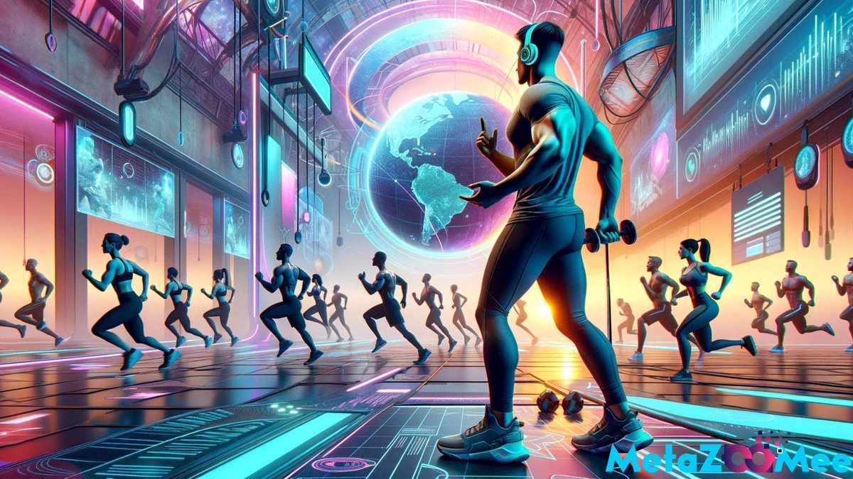 🏋️‍♂️ Break free from traditional gym routines and step into the future of fitness with MetaZooMee's Virtual Gym. Whether you're a beginner or a fitness enthusiast, our immersive workouts will keep you motivated and engaged. #MetaZooMee #VirtualFitness #MetaverseWorkout $MZM