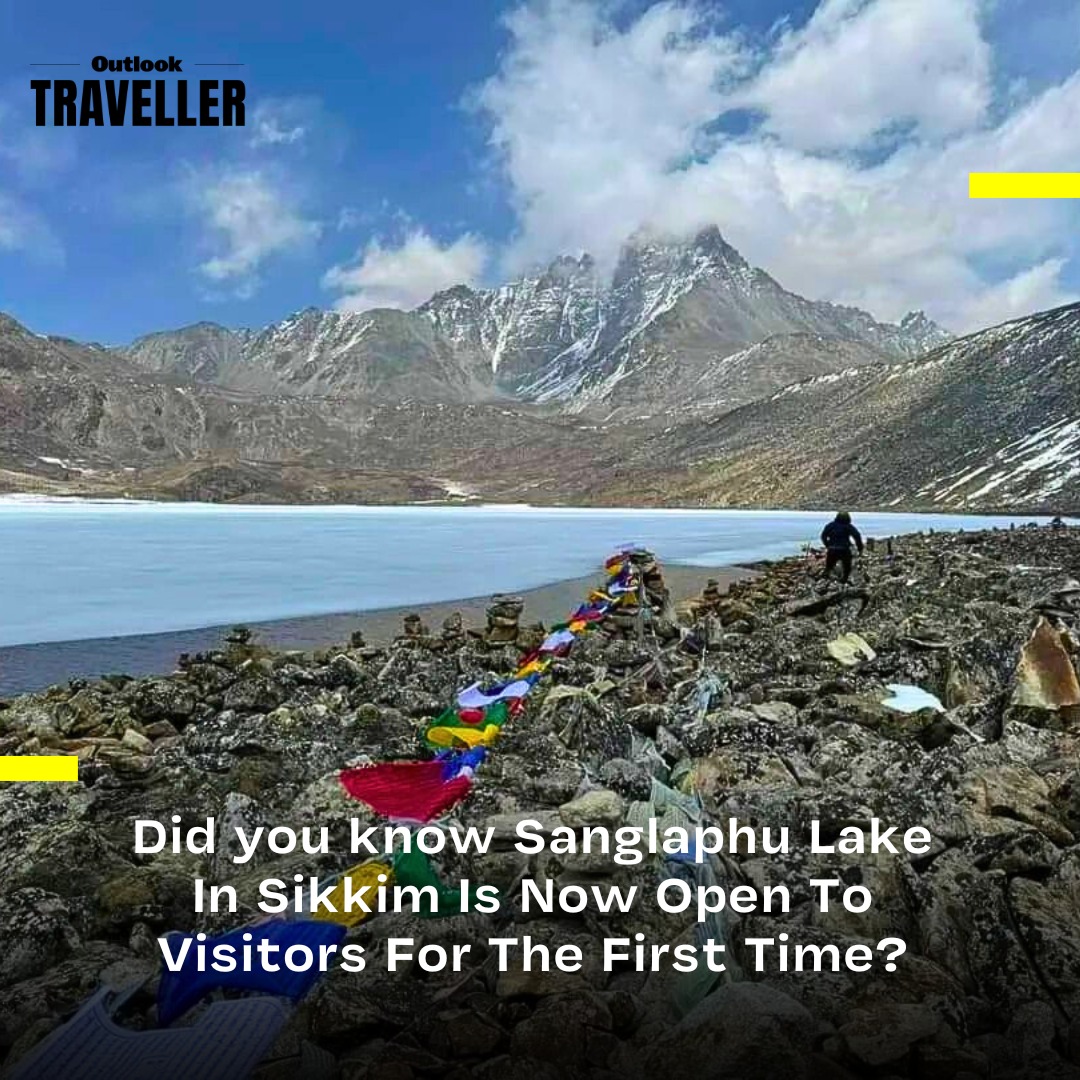 Sanglaphu Lake in Sikkim's Mangan District has opened its doors to visitors for the first time, revealing a hidden gem nestled at 5,080 meters. Pic credit: @sikkimonlyyours #OutlookTraveller #Sikkim #SummerDestination #TravelGuide #Travel outlooktraveller.com/whats-new/sang…