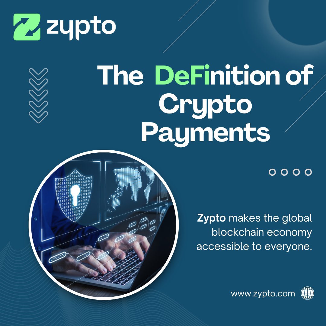 @Zyptocom Crypto industry would benefit out of clear regulation. $Zypto too
