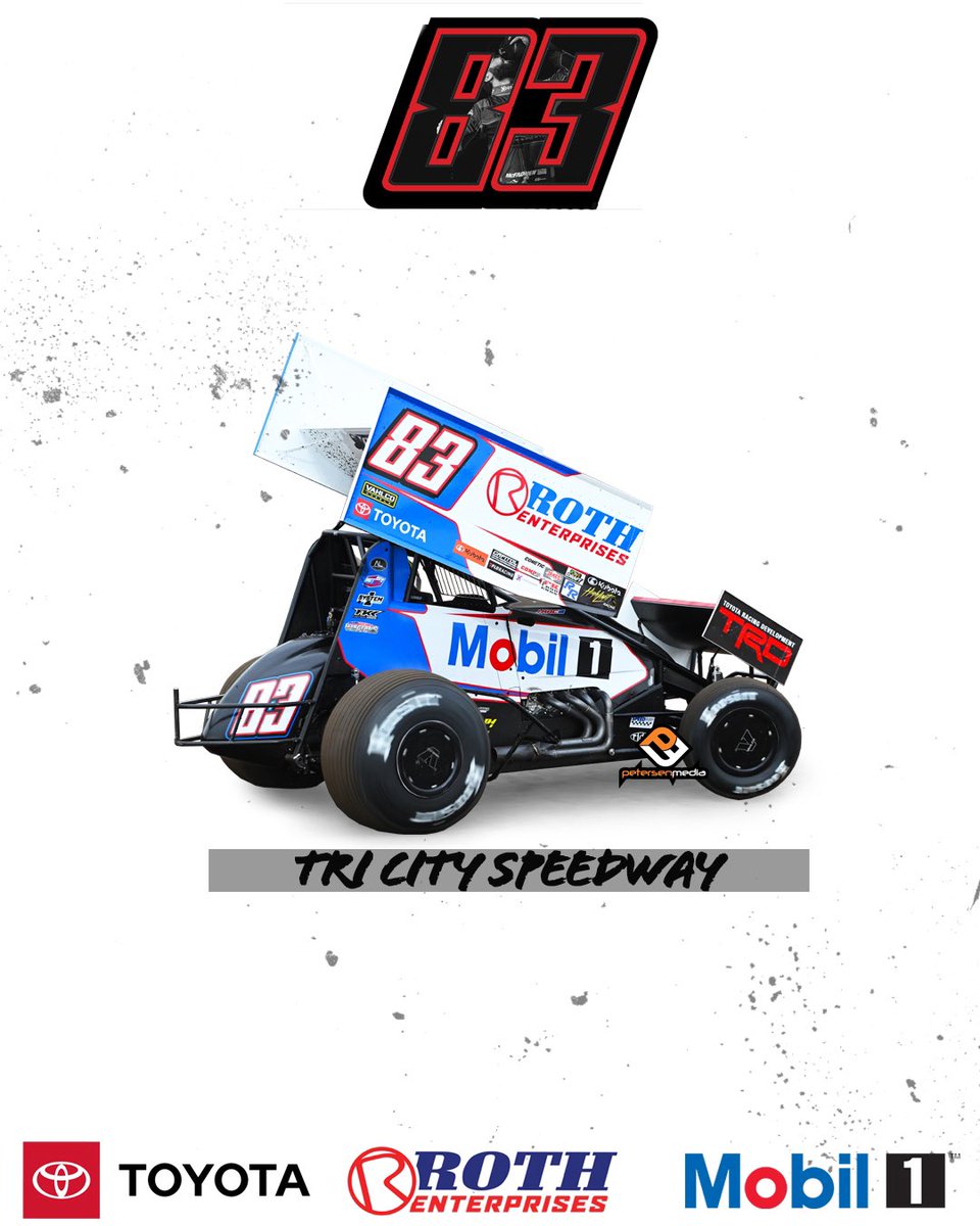 Tonight at @JamesMcFadden25 and the @HighLimitRacing series will be in action at Tri-City Speedway! 📺 @FloRacing ✍🏻 @Petersen_Media