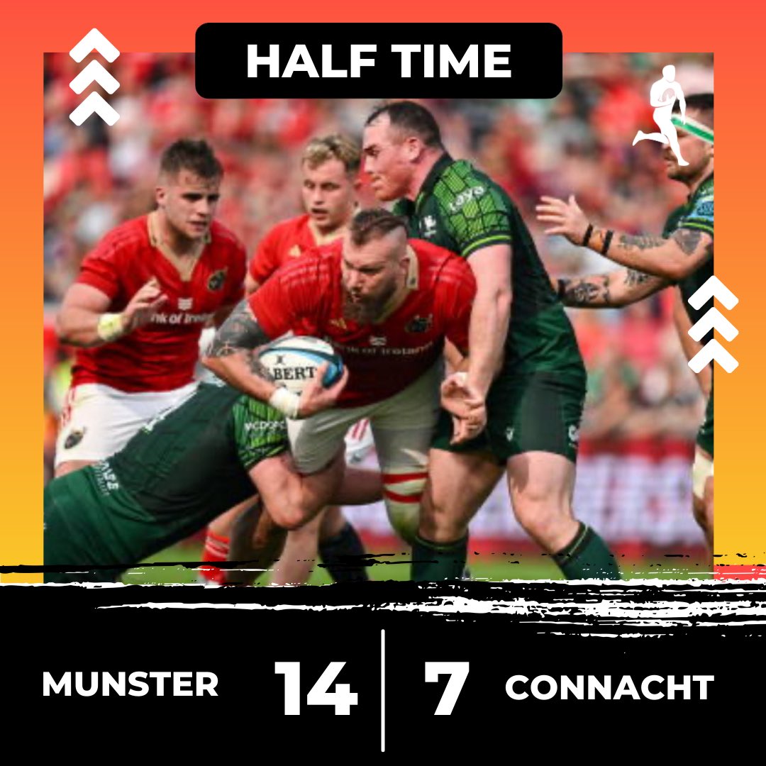 Tries from Snyman and Nash send Munster into the lead by seven points #MUNvCON #URC