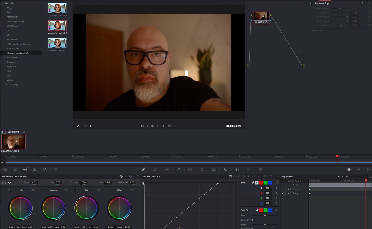 my Saturday afternoon was finding the perfect colour grading balance for videos recorded in FLog-2 ... what do you think? I am getting used to @FujifilmUK x-H2s for video recording... boy, what a camera 😍