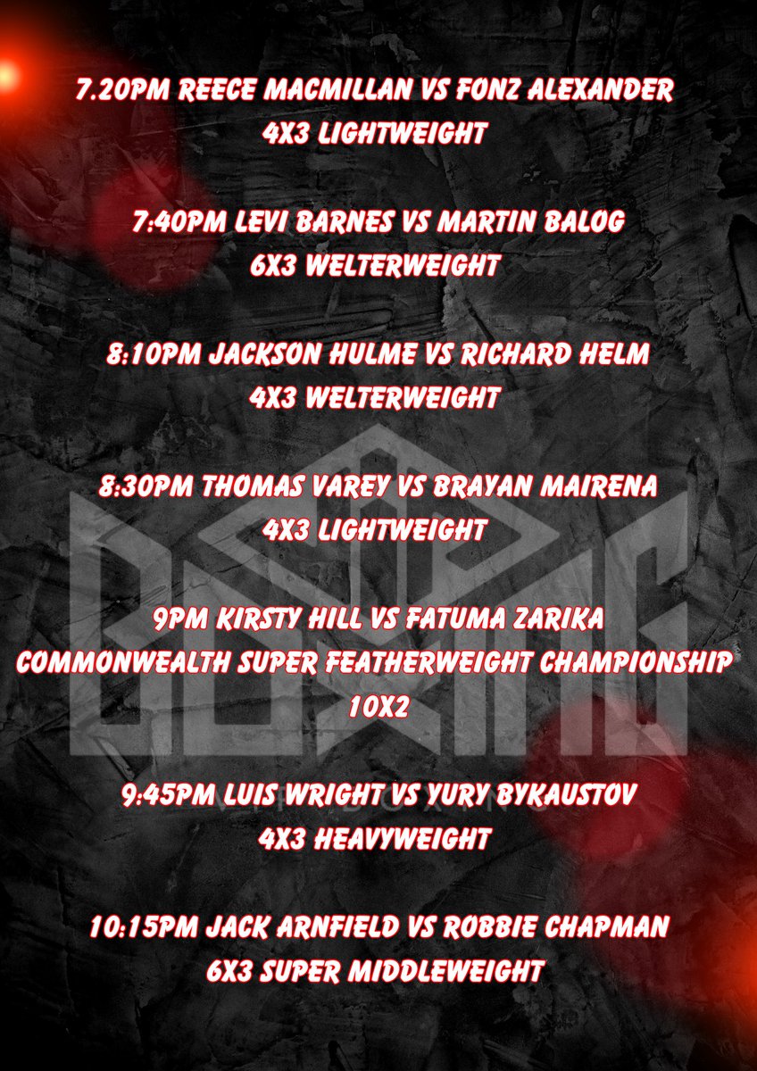 A great night of championship boxing tonight in Blackpool! First bell 7.20pm youtube.com/live/WDSn829Tu… #vipboxing #live #blackpool #championship #letsgo