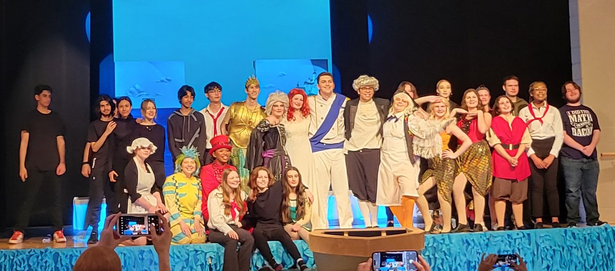 MonDoyleCSS's tweet image. What a great show!!! Monsignor Doyle's "The Little Mermaid" has had a great run this week and played to a full house Friday night! 2 more shows today (Saturday, May 11) at 2pm and 7pm. Great cast and wonderfully led!! Come and enjoy!!