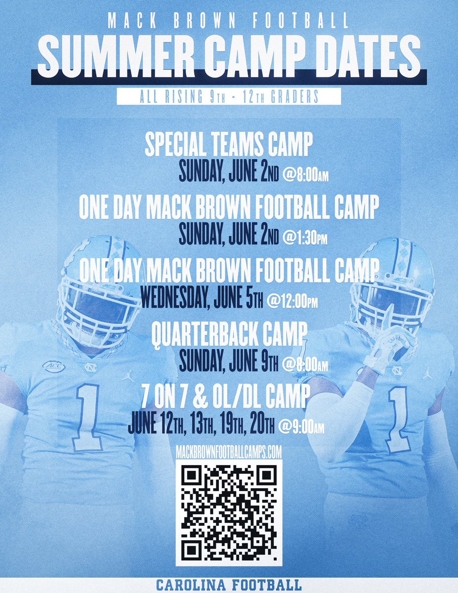 Thank you for the camp invite!! @PatrickSuddes @Coach_RyanRob @CoachGalloway7 @CoachMackBrown @cjrecruiting2