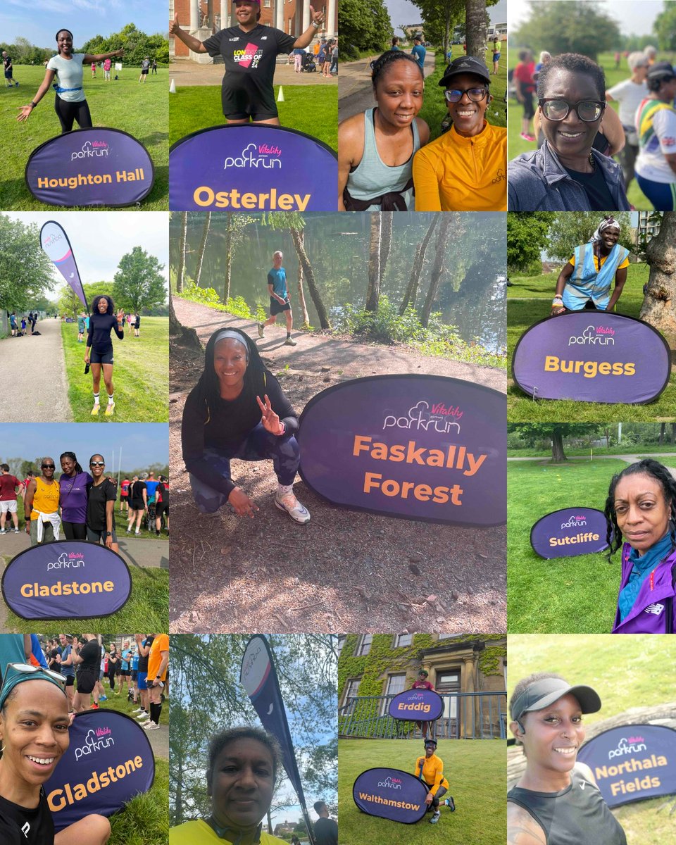 Happy World Collage Day 🌳🏃🏾‍♀️<a href="/parkrunuk/">parkrun UK</a>