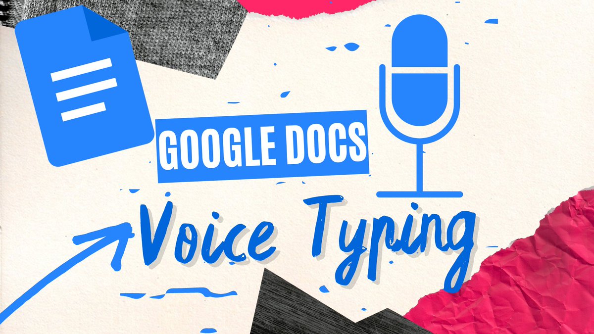 🌟 Experience the magic of voice typing in #googleDocs.

🤖 Powered by AI technology, it's more accurate and reliable than ever.

👨‍💻 Perfect for students and teachers

📈 Increase your productivity and get more done in less time with voice typing.

#googleEDU