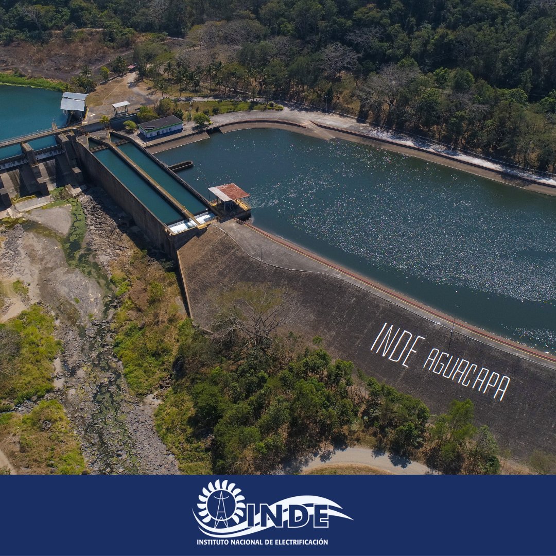 #GeneraciónINDE ⚡ La Hidroeléctrica Aguacapa fue construida en 1976, inició operaciones en 1981. Esta planta cuenta con una capacidad de generación de 90MW.💡 #EficienciaEnergética #INDE #HidroeléctricaAguacapa