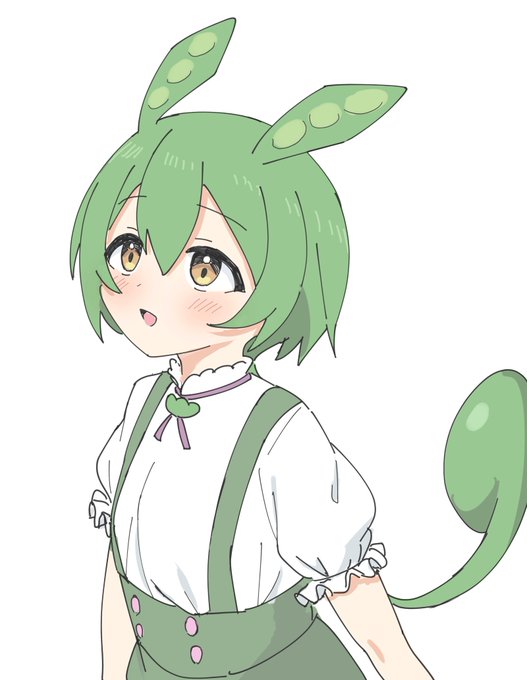 「green hair suspenders」 illustration images(Latest)