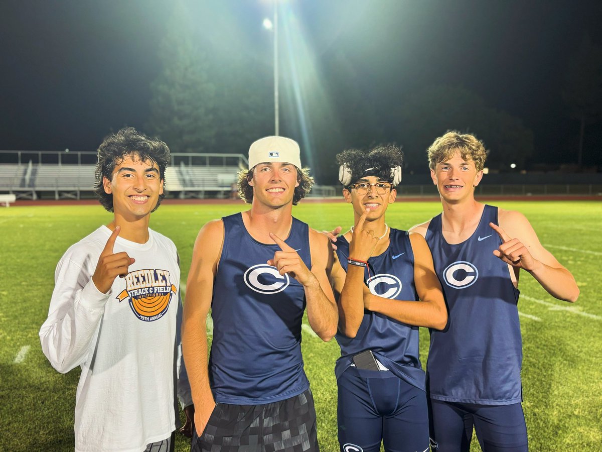 CVC Track & Field (@cvctrack) on Twitter photo School Record 🚨! Boys 4x400 breaks their record again a week later 3:30.14! <a href="/cvcathletics/">CVC Athletics</a> <a href="/VTD_Sports/">VTD Sports</a> School Record 🚨! Boys 4x400 breaks their record again a week later 3:30.14! <a href="/cvcathletics/">CVC Athletics</a> <a href="/VTD_Sports/">VTD Sports</a>