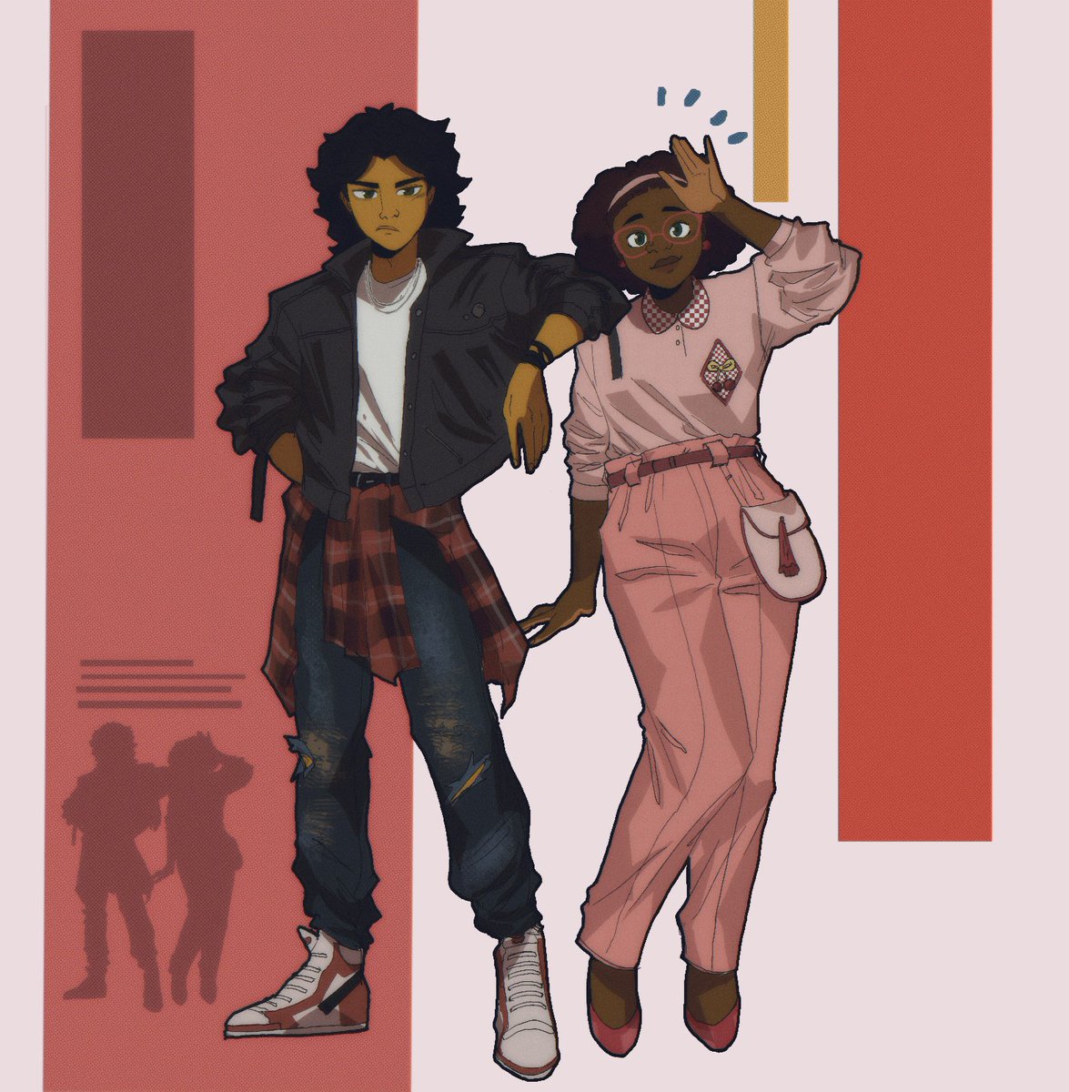 「Fun in the 80s 」|Nessa Tweneboah☀️のイラスト