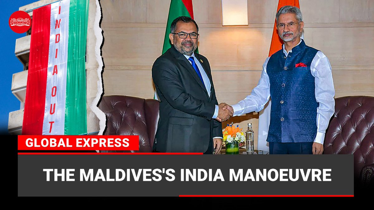 #GlobalExpress | The Maldives's India manoeuvre Senior journalist @neenagopal in conversation with former Maldives Foreign Minister @dunyamaumoon, Political Analyst Sathiya Moorthy and former Maldives Foreign Minister @ahmedshaheed. WATCH | youtube.com/watch?v=KbVxaN…