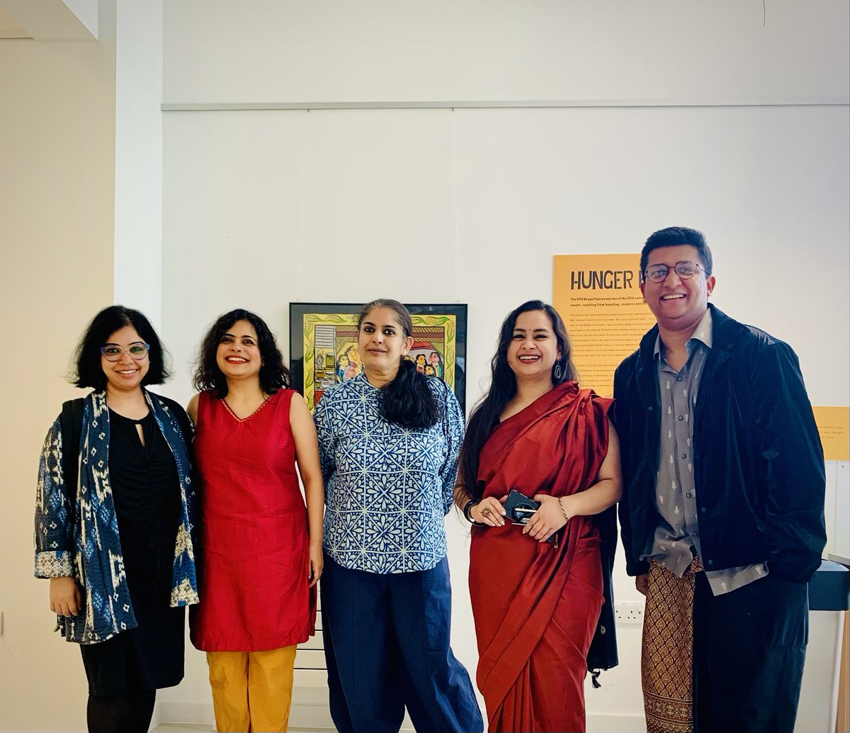 Big congratulations to the entire team of ‘Hunger Burns: The Bengal Famine of 1943’- @sujatroghosh @EeshitaAzad @datta_sona & @gupta_diya - for bringing together such an evocative visual and sonic exhibition together at Idea Store Watney Market. Details: ideastore.co.uk/hunger-burns