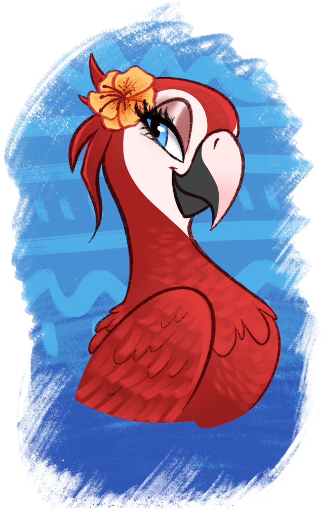 Here she is, I’m presenting Kaya! The scarlet macaw ❤️💛💙 

Finally I finished her, cuz I wanted to join the new wifey for Blu trend , shall I do some drawings of them? ❤️💙🦜 #rio #RIO #Rio2 #rio_Blu #redmacaw