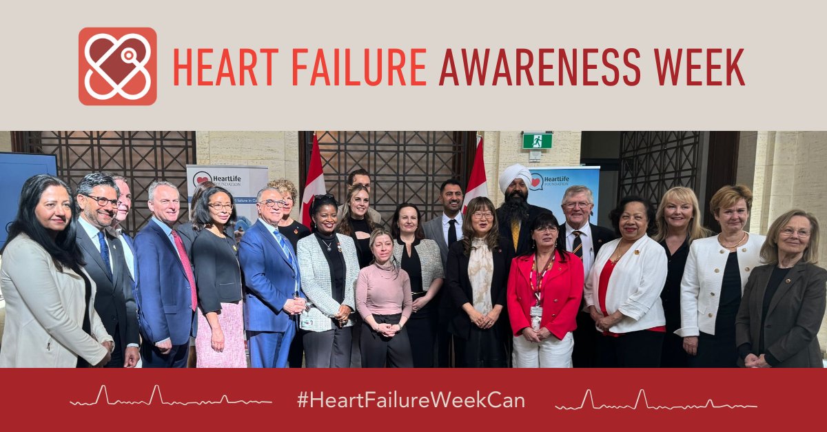 #HeartFailureWeekCan on the Hill! @MarcBains and @jilliannec of @HeartLifeCanada and @SCC_CCS Chief Science Officer, @SeemaInOttawa, met with Hon. Yonah Martin and Hon. @drgigiosler this week. The team presented their framework to help enhance cardiovascular care nationwide! 👏