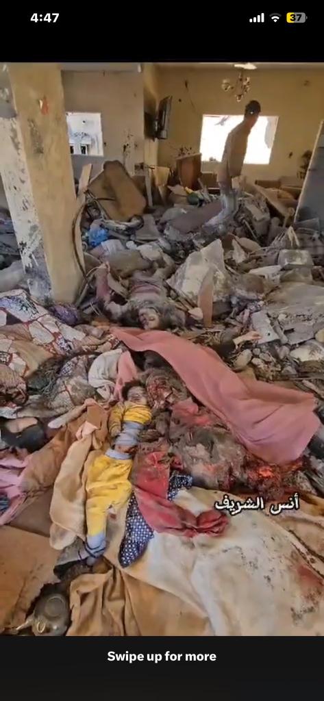 حسبي الله على المسلمين الذين ينتظرون إبادة #غزة