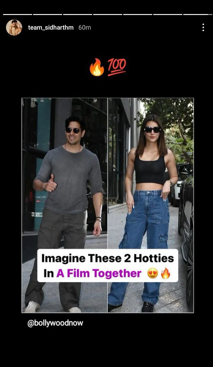 Is that happening for real or what #SidharthMalhotra #KritiSanon #sidriti