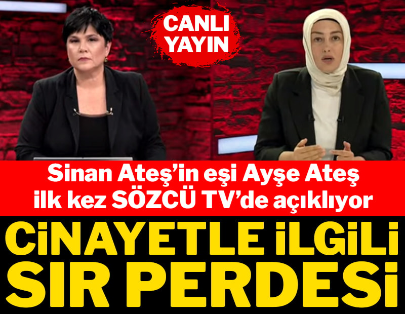Ayşe Ateş, Sinan Ateş iddianamesinin bilinmeyenlerini anlatıyor sozcu.com.tr/ayse-ates-sina…