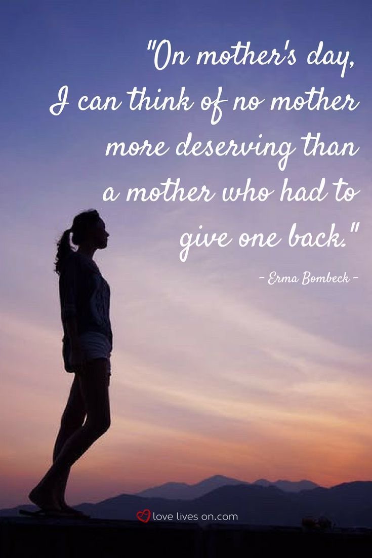 There is nothing more heartbreaking than losing a child. 💔 Happy Mother’s Day to all of us who had to give one back. The angels are holding them until we get there. #HappyMothersDay 🕊️