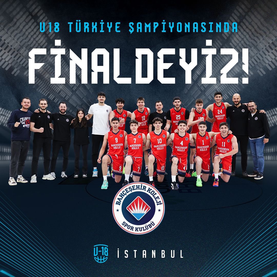 🔥 ADIMIZI FİNALE YAZDIRIYORUZ! 🔥

💪🏼 Adım adım şampiyonluğa ilerleyen İstanbul U18 takımımız, Yarı Final mücadelesinde Ege Asist’i 89 - 50 mağlup ederek Final’e kalmıştır.

❤️💙 #FlyHighTogether