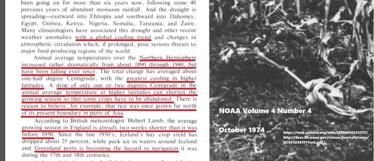 @RogerCoppock So now the NOAA are Fossil Fuel Spin Doctors 🤦🏼‍♀️🤣🤣🤣🤣 Directly from NOAA’s October 1974 own publication