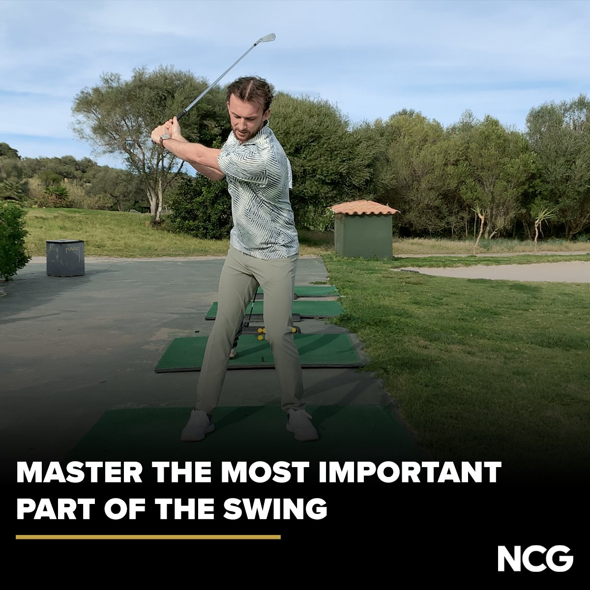 Moving your club and body correctly in transition from backswing to downswing gets you 90% of the way there to hitting perfect golf shots. 🔗 ow.ly/Irsv50RBHzj