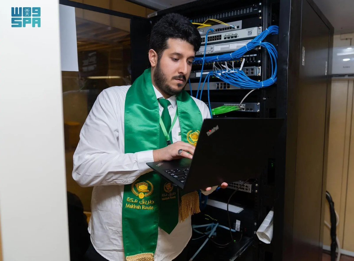 '#سدايا' .. تقدم خدمات تقنية وممكنات رقمية ضمن مبادرة طريق مكة لعام 1445هـ في سبع دول. spa.gov.sa/N2100892 #واس_حج45 | #واس_عام