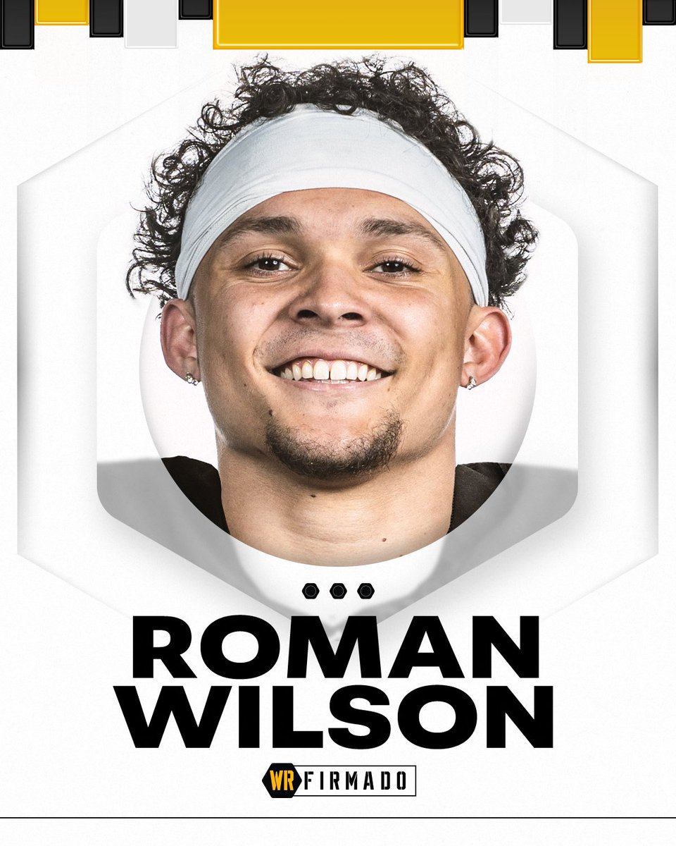 Hemos firmado a WR Roman Wilson.