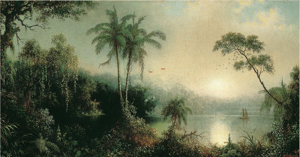 Sunrise in Nicaragua - Martin Johnson Heade, 1869