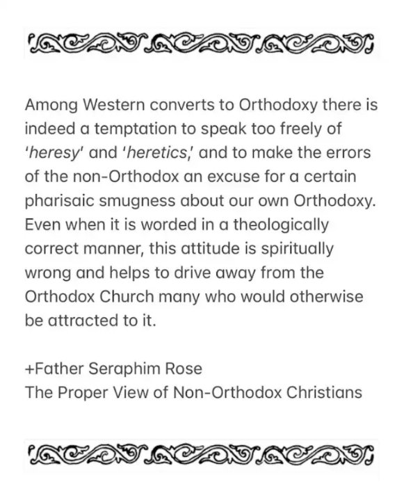 Father Seraphim Rose prophesized orthotwitter.