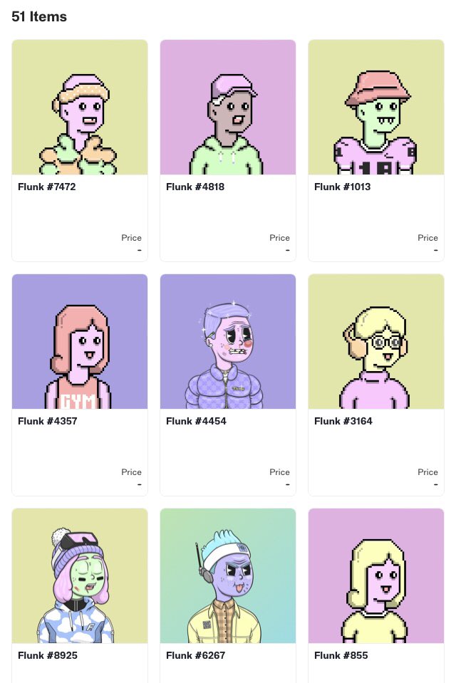 Heir_Of_Grace's tweet image. 51 @flunks_nft and counting! #LetsFlunkingGo