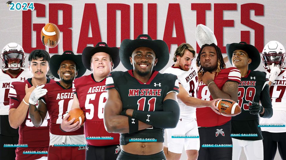 More than an athlete!💯

Congratulations to all our 2024 𝐆𝐑𝐀𝐃𝐔𝐀𝐓𝐄𝐒!🎓

#AggieUp x #RideForTheBrand