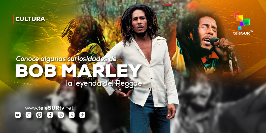 #BobMarley, es considerado como una de las leyendas más grandes del #Reggae a nivel mundial A 43 años de su fallecimiento, te compartimos algunas curiosidades que no sabías sobre él Accede 👉🏻 goo.su/8pV7Rov