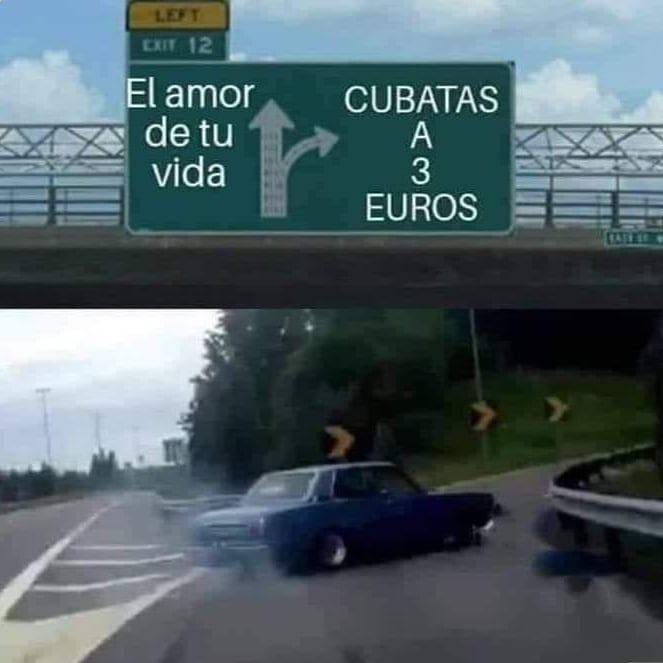 ¡Ep, Mari Carmen, casi me la paso, suerte que la he visto a tiempo! Ve siempre en la dirección correcta, el amor de tu vida te espera: la vida misma!

Precaución amigo conductor

#CeroAlcoholAlConductor 
#dgt 
#ConducirMejor #CeroRiesgos
#GuardiaCivilDeTráfico
#GuardiaCivil