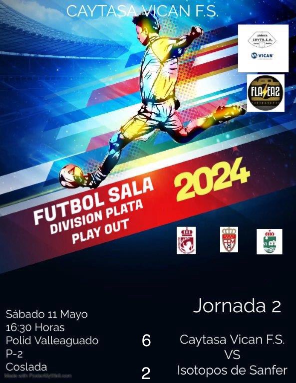 <a href="/CaytasaVicanFS/">Caytasa Vican F.S.</a> vamos equipo, somos División Plata, 🖤💚🖤💚🖤