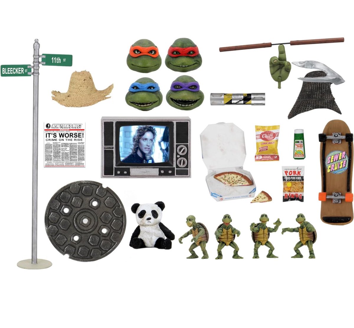 NECA TMNT Movie Accessory set is up at Amazon for preorder. 

amzn.to/4ajlVJN

#ad #neca #necatmnt #necatoys #necaofficial #tmnt #teenagemutantninjaturtles #ninjaturtles #actionfigures #actionfigure #toynews #toycollector #toycommunity #inpursuitoftoys