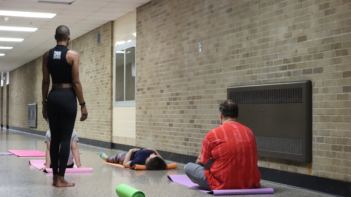 NOW! Free yoga, raffle prizes, food and more at Northwest Middle School! Get fit at the Family Academy Health & Fitness Festival!