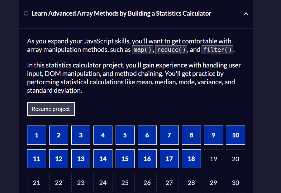 ajayKrOraon's tweet image. 🚀 Day 42 of 75: Continuing my project to master array manipulation methods like map(), reduce(), and filter() in JavaScript! 💡🔍 Let&apos;s level up together! #CodeJourney #JavaScript #ArrayManipulation #75DaysofDSA
