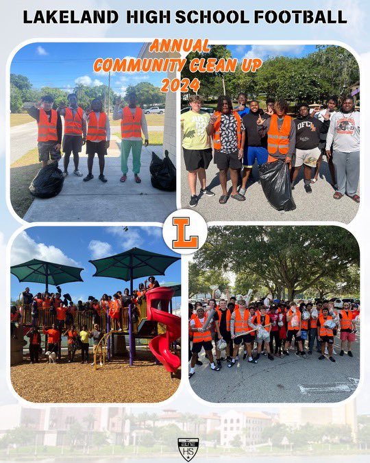 The Dreadnaughts just completed their 2nd Annual Community Cleanup! Just a small token of our appreciation to the GREAT city of Lakeland! No better fans!!!! Thank you for your never-ending support!⚓️🟠⚫️ #NulliSecundus #WhereWinningIsTradition
#EverybodysFavoriteTopic