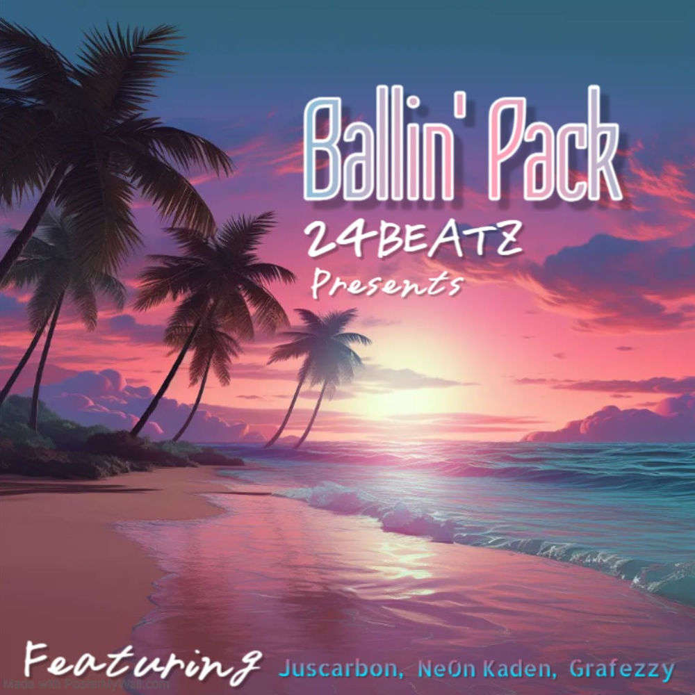Ballin' Pack out NEXT SATURDAY includes remix from @KadenYRNxDC / @Ne0nKaden and another remix! Also includes clean versions and an instrumental! Doesn't include original as it want published by me but you can just find that on my page anyway 🔥