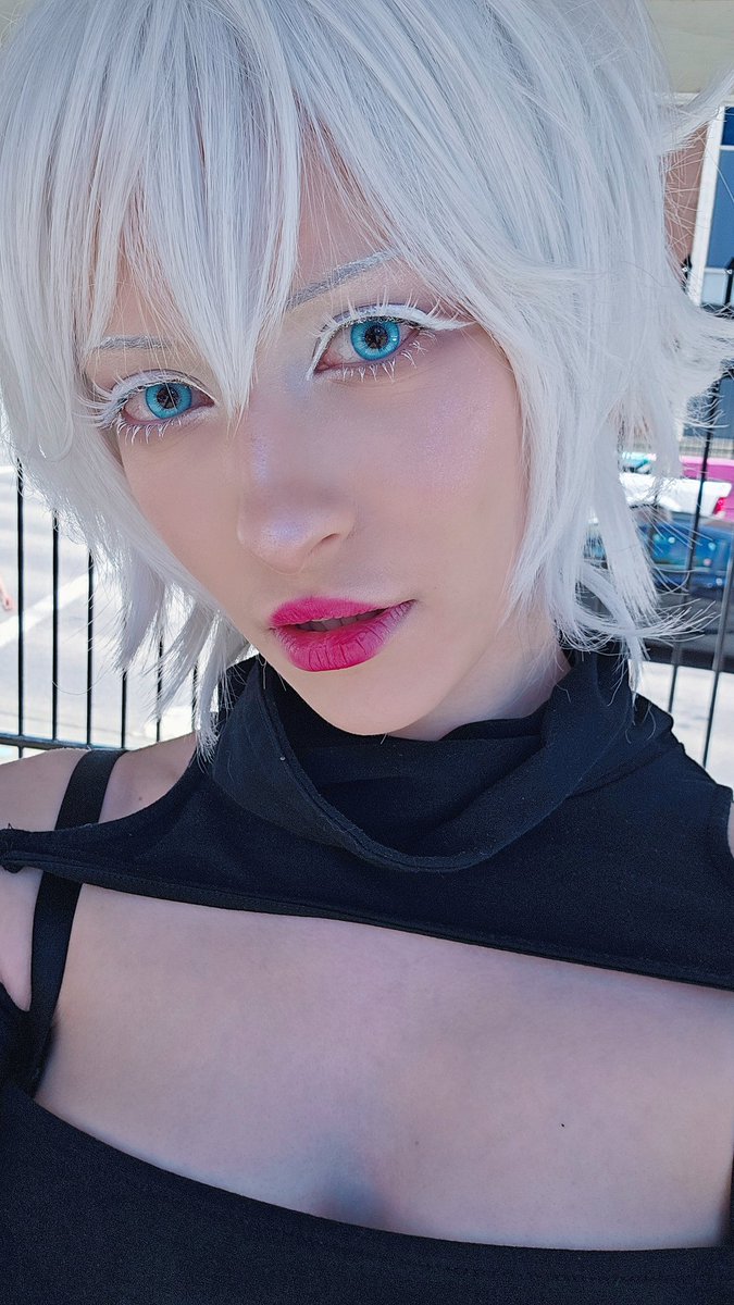 My Gojo Satoru Cosplay Make up https://t.co/7oGlgKVrvq