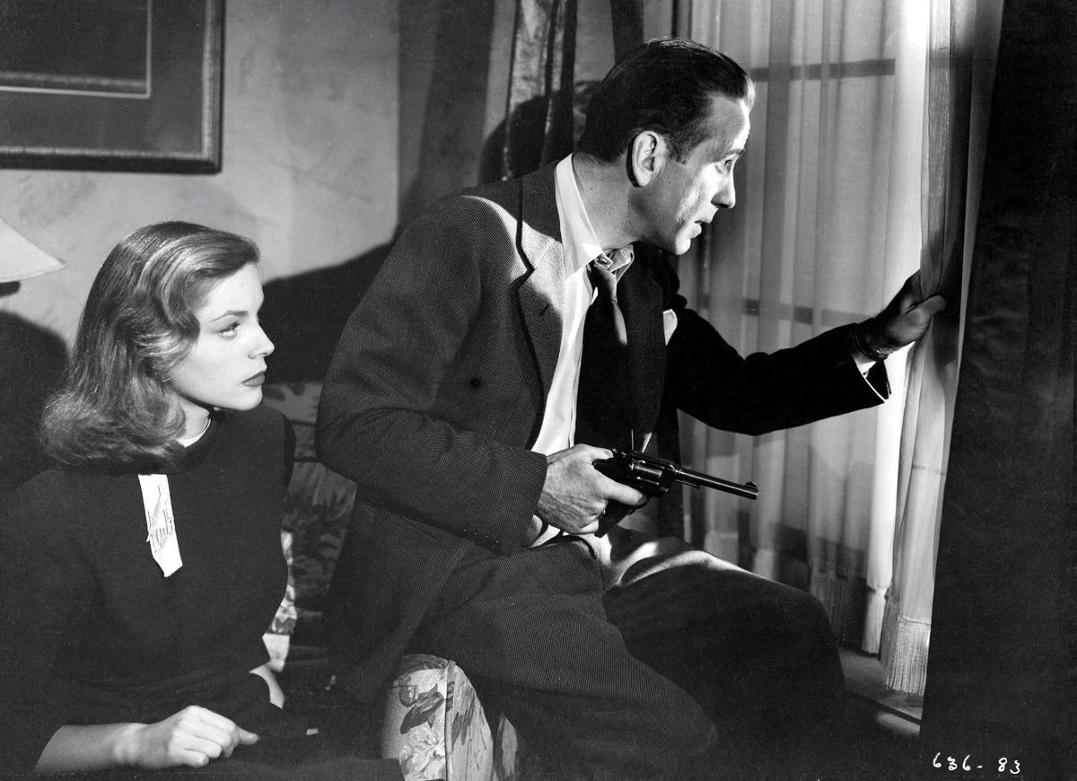 'Why did you have to go on?' Humphrey Bogart in The Big Sleep: 'Too many people told me to stop.'