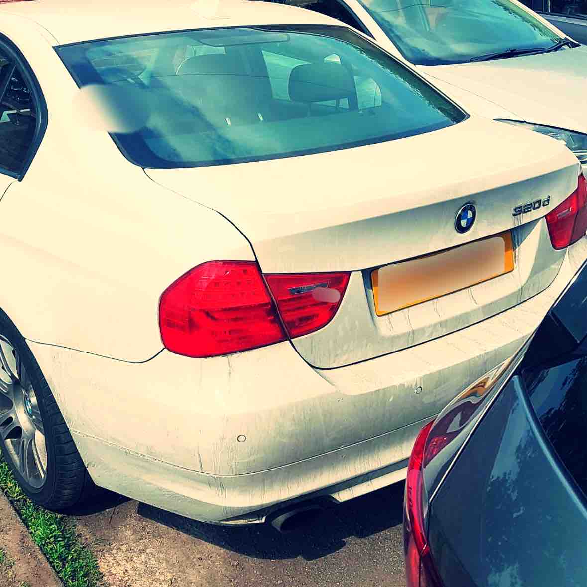 #RoadCrimeTeam officers found this White BMW whilst on patrol. The BMW had been stolen a week ago from #Wolverhampton and was bearing cloned plates. Vehicle was forensically recovered to be examined. #StolenVehicle #FSIawaits Wolverhampton Police