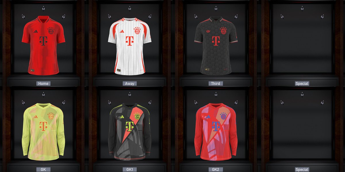 Bayern münchen 24/25 Concept Kitset

DL: mega.nz/file/i1ByxJCB#…

#Fifa23 #FifaMods #EAFC #EAFCMods #FCB #BayernMünchen #Bundesliga #BL #Kits #Modding #Kitmods