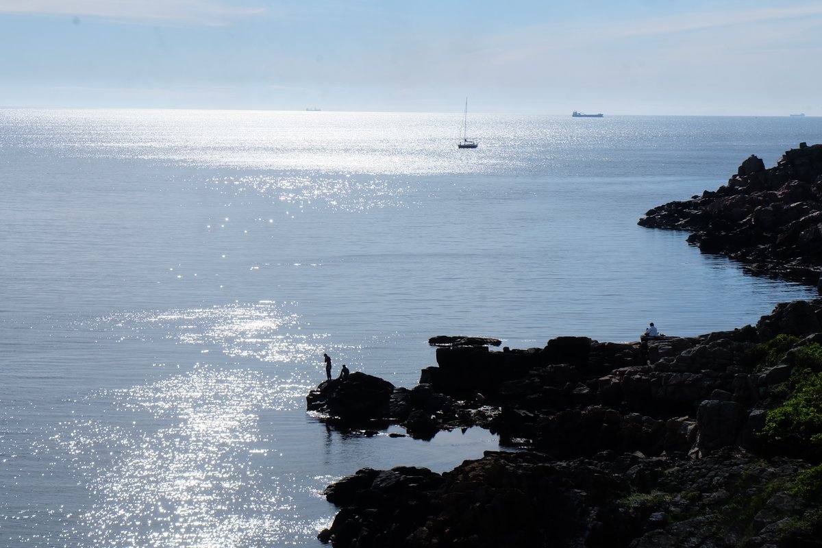 Wow, summer is arriving in the northern part of the world. Amazing day hiking on top of cliffs in Sweden...