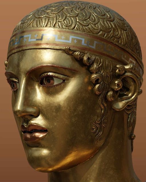 The charioteer of Delphi / c. 474 BC/ ancient greek #bronze #fineart