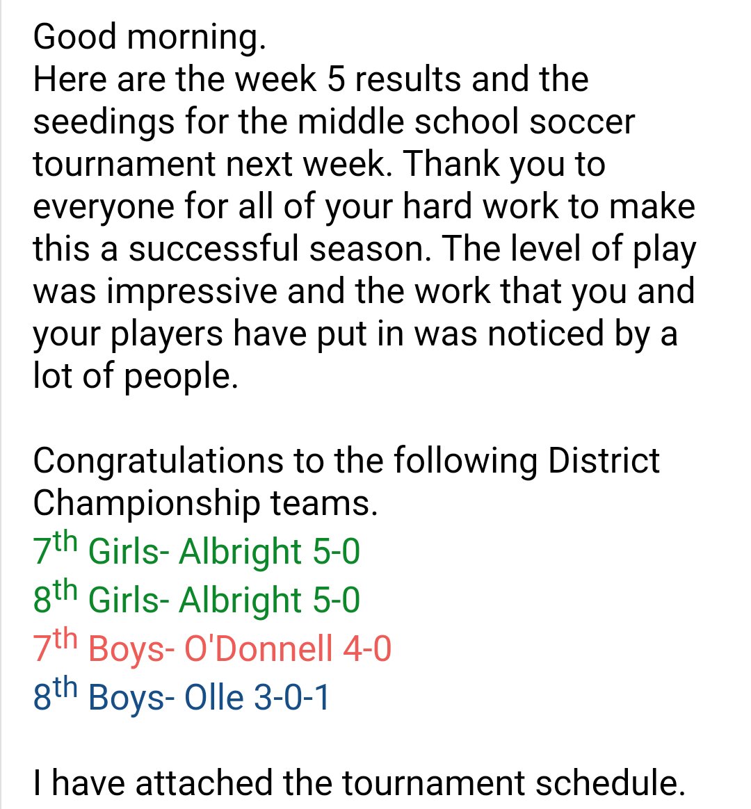 Just to clear up any confusion, Tournament Champs and District Champs are two different things😉 #DistrictChamps #WarriorProud ⚽⚽⚽