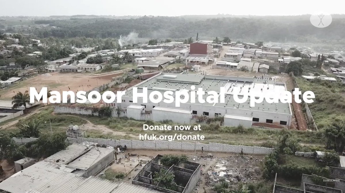 The @HumanityFirstUK #Telethon is LIVE and currently reviewing progress on the new @MasroorCentre in #IvoryCoast youtube.com/watch?v=6nOmqi… #HFDay24