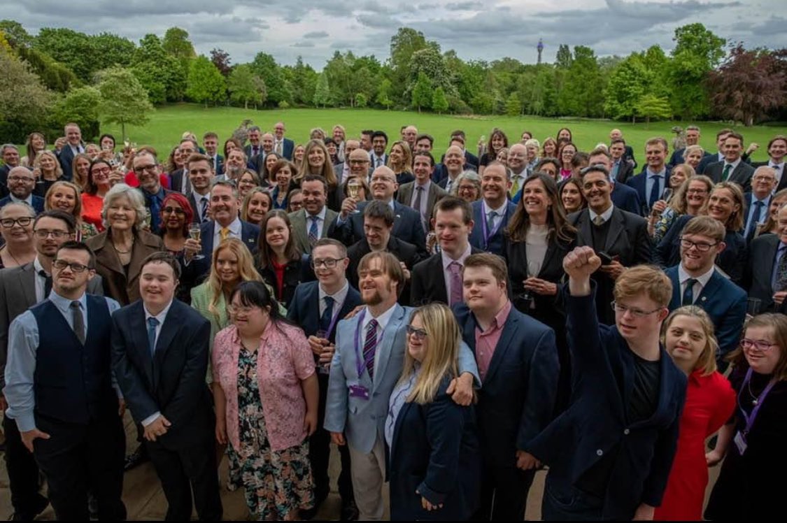 kenross2011's tweet photo. On 11/5/22 we celebrated with Ambassador Reeker the safe passage of the #DownSyndromeAct at an incredible reception hosted in his home, #WinfieldHouse In a very short period of time we have achieved some huge changes for people with #DownSyndrome @NDSPolicyGroup @PortsmouthDSA https://t.co/xTPRmkOo0L